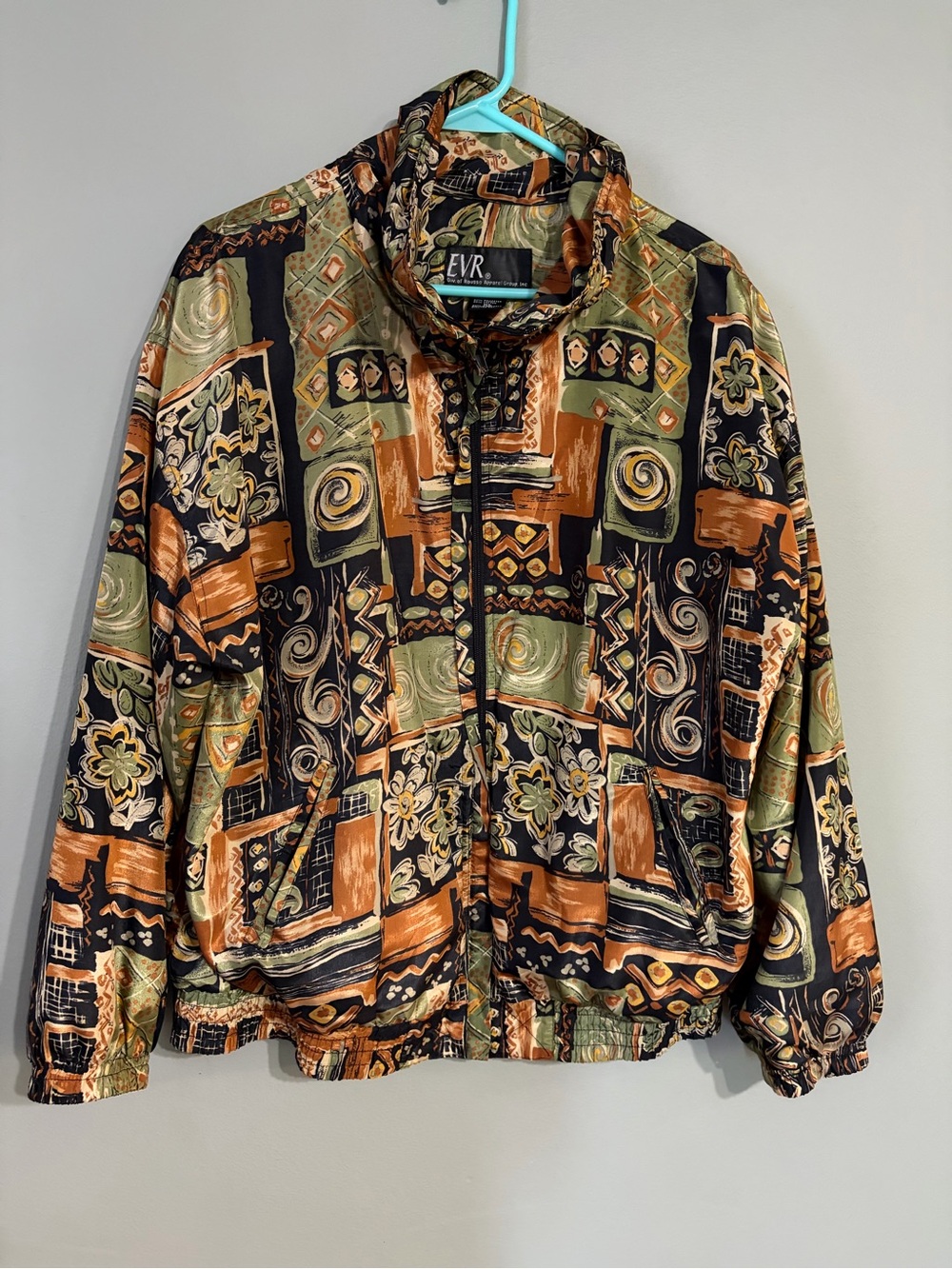 Women’s XL Vintage 1980s or 1990s EVR Bomber Jacket